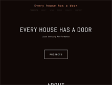 Tablet Screenshot of everyhousehasadoor.org